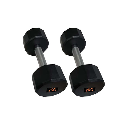 Premium Round Hex Dumbbell - Professional Fitness Equipment for Home and Commercial Gyms - Heavy-Duty Training Gear for Strength and Conditioning - High-Quality Exercise Accessories