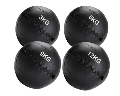 Professional Wall Balls 3kg-12kg - High Performance CrossFit Medicine Ball - Textured Vinyl Grip - Double-Stitched Durability - Perfect for Core Strength, Explosive Power & HIIT Workouts