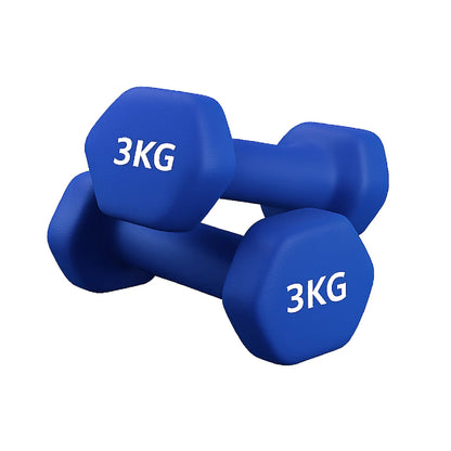Premium Anti-Roll Neoprene Dumbbells