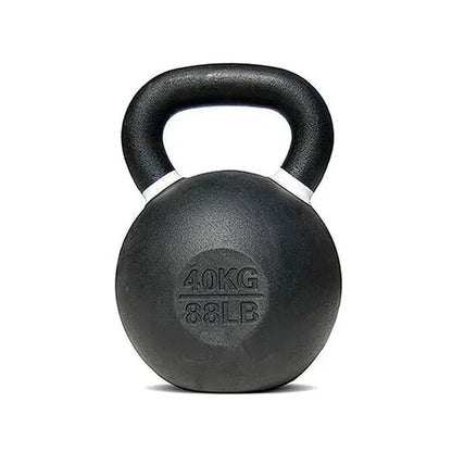 Premium Cast Iron Kettlebells - Solid Construction with Smooth Wide Handle - Multiple Weight Options for Strength Training - Home Gym Equipment for Full Body Workouts - Ideal for Swings and Lifts