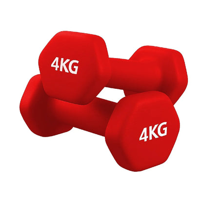 Premium Anti-Roll Neoprene Dumbbells