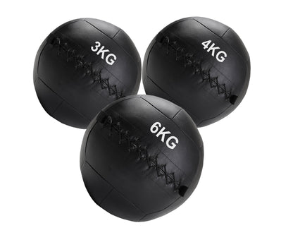 Professional Wall Balls 3kg-12kg - High Performance CrossFit Medicine Ball - Textured Vinyl Grip - Double-Stitched Durability - Perfect for Core Strength, Explosive Power & HIIT Workouts