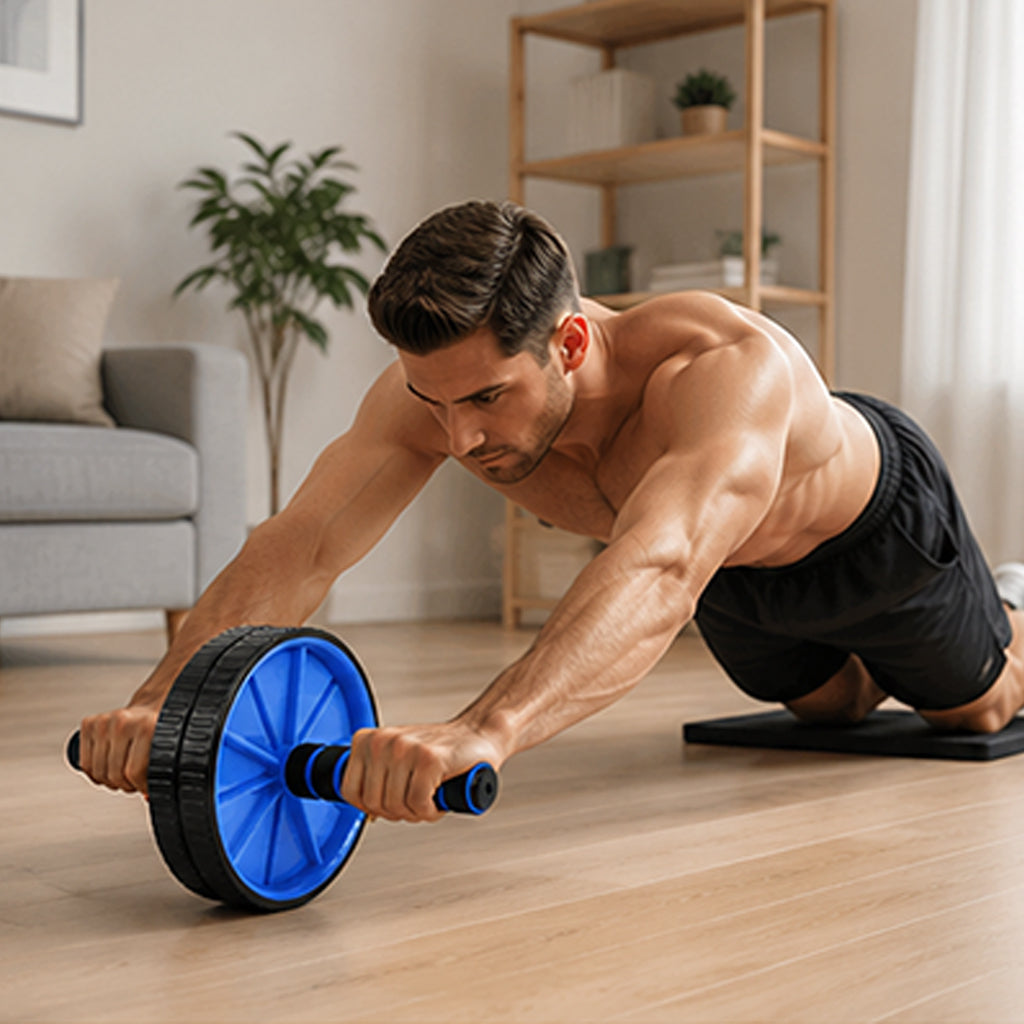 Double Wheel Ab Roller