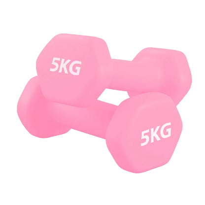 Premium Anti-Roll Neoprene Dumbbells