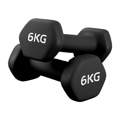 Premium Anti-Roll Neoprene Dumbbells
