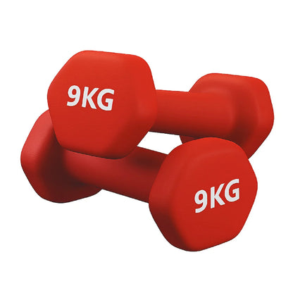 Premium Anti-Roll Neoprene Dumbbells