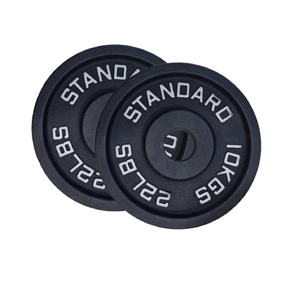 Professional Cast Iron Weight Plates – Strength Training Discs for Home & Commercial Gyms – Singles, Pairs, Sets & Optional Barbells