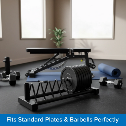Standard Weight Plate Storage Rack