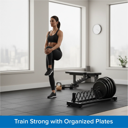 Standard Weight Plate Storage Rack
