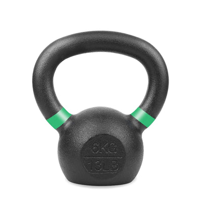 Premium Cast Iron Kettlebells - Solid Construction with Smooth Wide Handle - Multiple Weight Options for Strength Training - Home Gym Equipment for Full Body Workouts - Ideal for Swings and Lifts