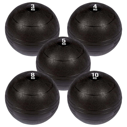 Heavy Duty Slam Balls for Explosive Training - Premium Rubber Medicine Balls with Textured Grip - No-Bounce Weighted Balls for Home and Commercial Gyms - Multiple Weight Options from 3KG to 25KG
