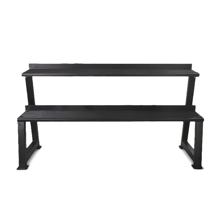 Commercial 2-Tier Kettlebell Rack