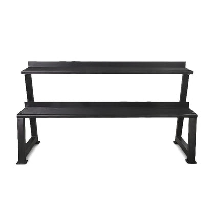 Commercial 2-Tier Kettlebell Rack