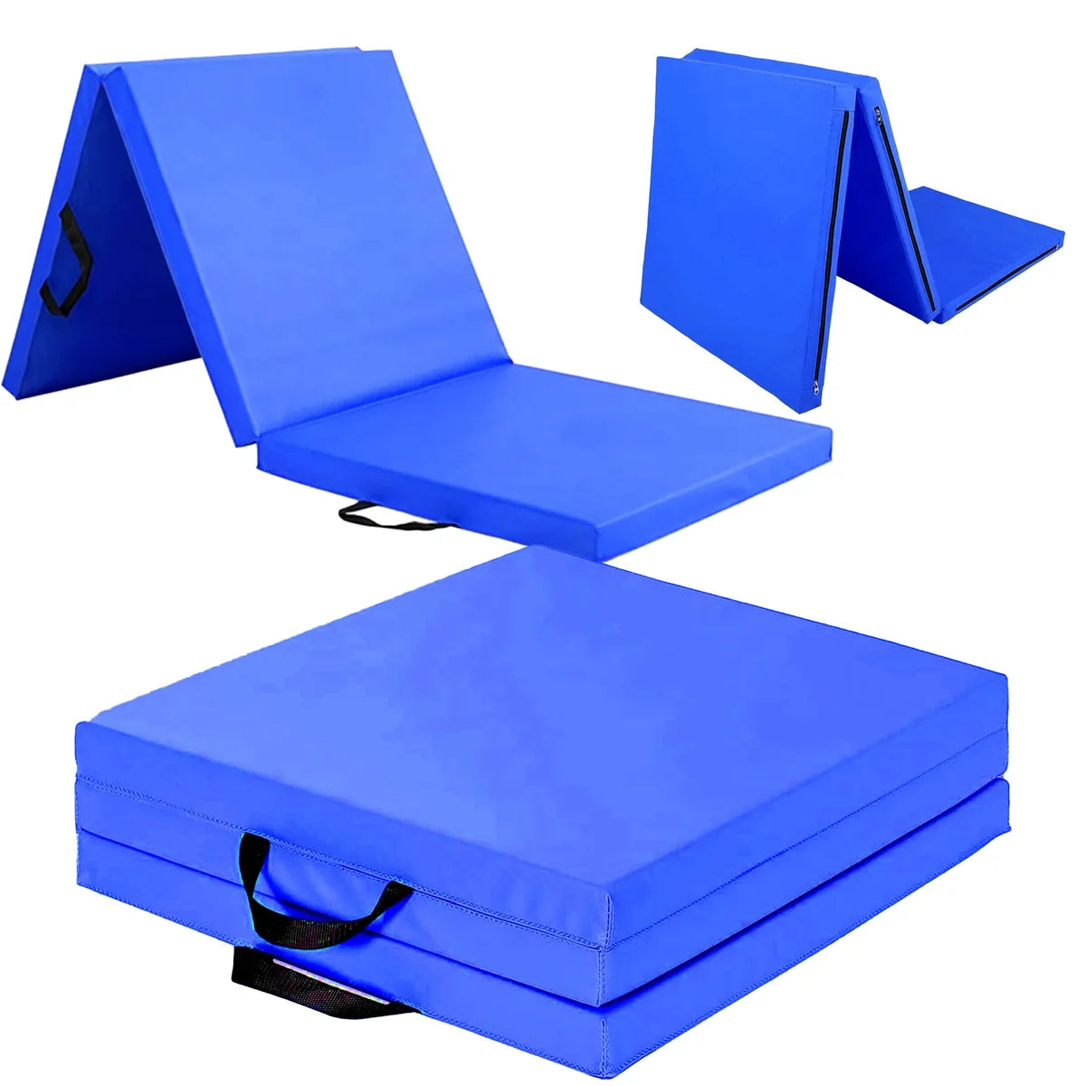 Tri Fold Gym Mat with 5cm Thick Foam