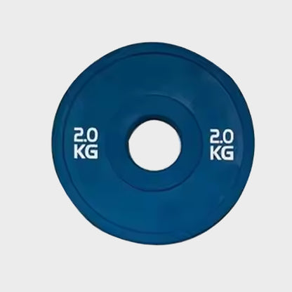 Olympic Fractional Weight Plates Set – Precision Steel Microloading Plates (0.5–5kg) for Powerlifting, Strength Training & Progressive Overload in Home Gym